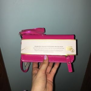 Brand new with tags charging wristlet